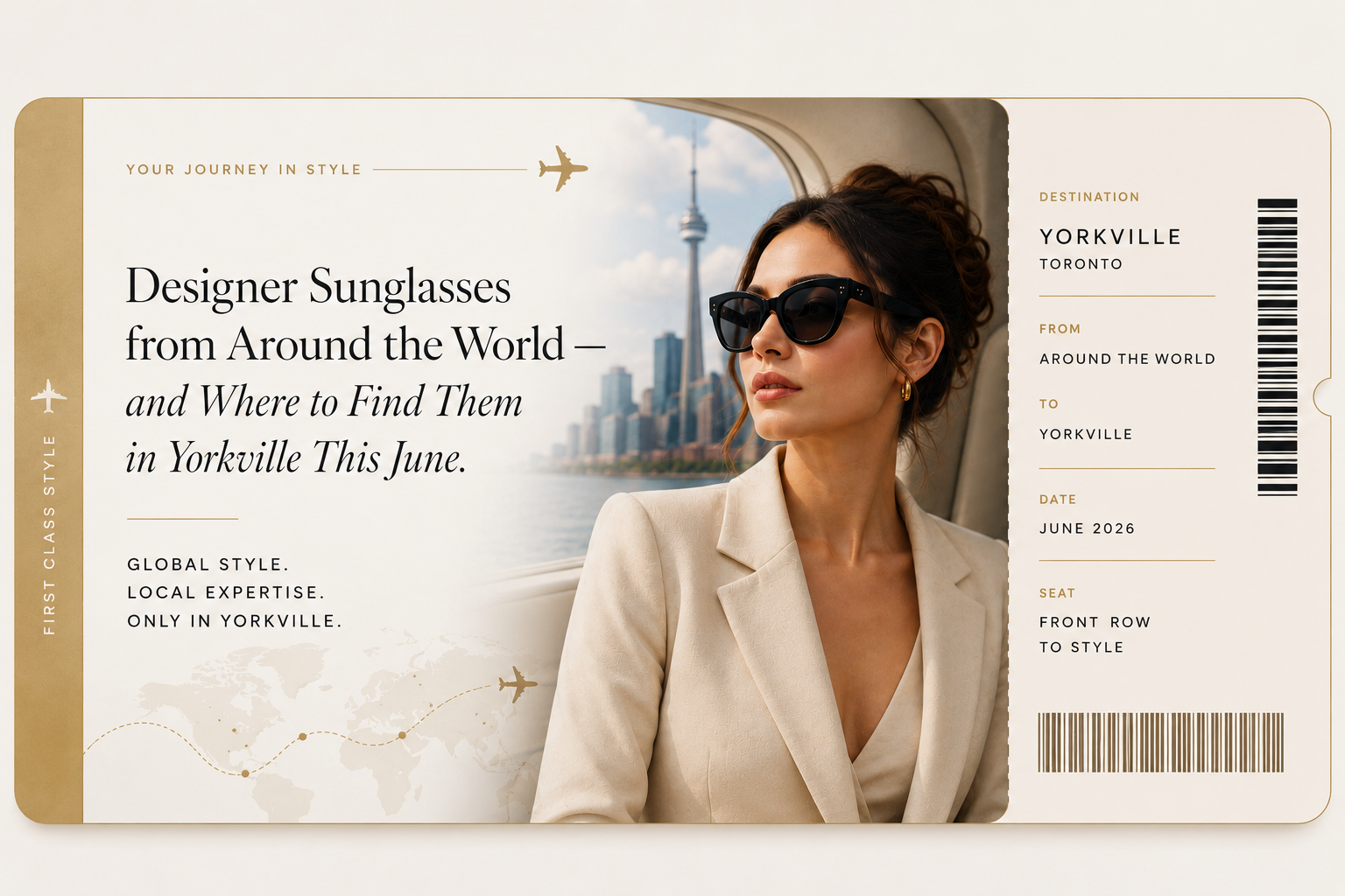 Your Guide to Designer Sunglasses From Around the Globe