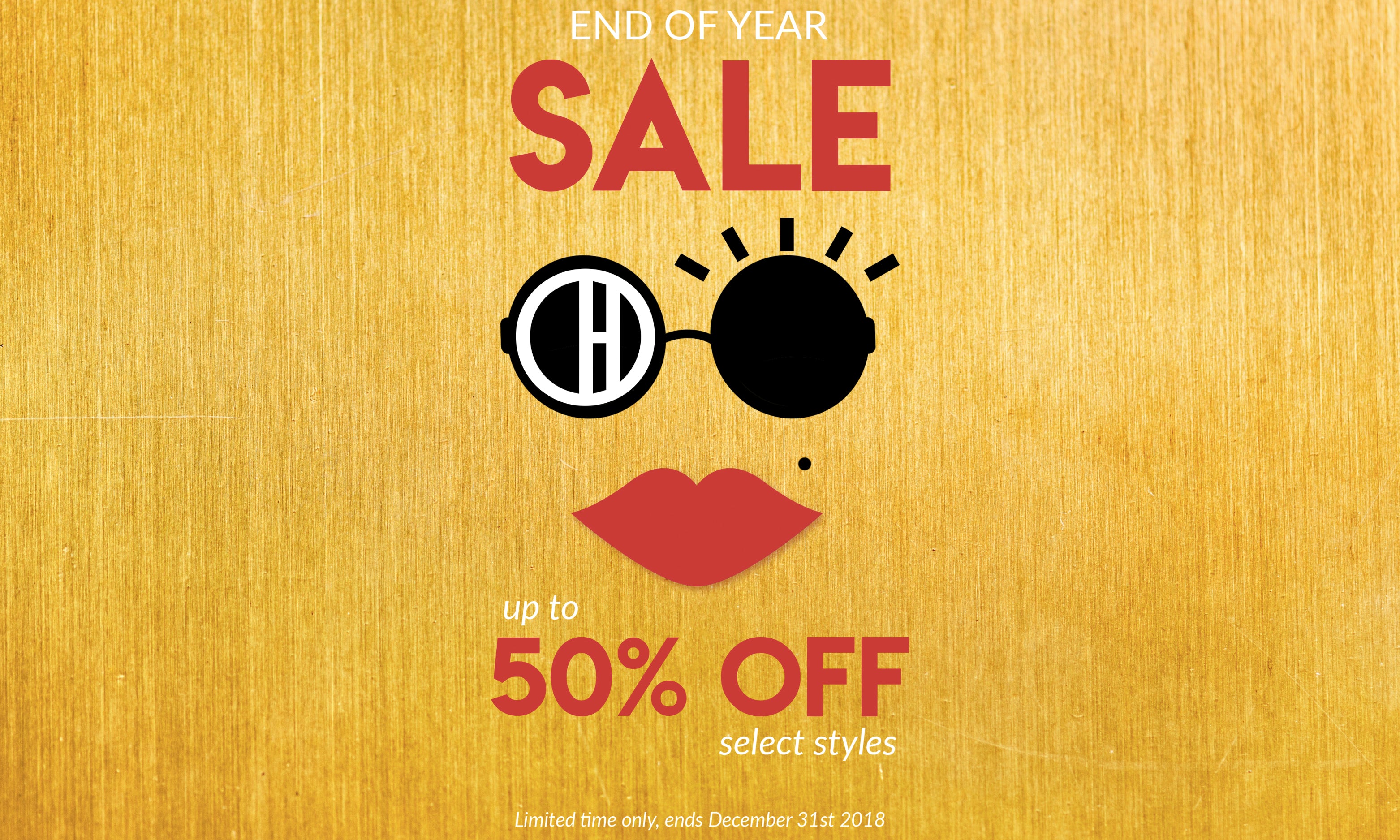 End of Year Sale Starts Now!