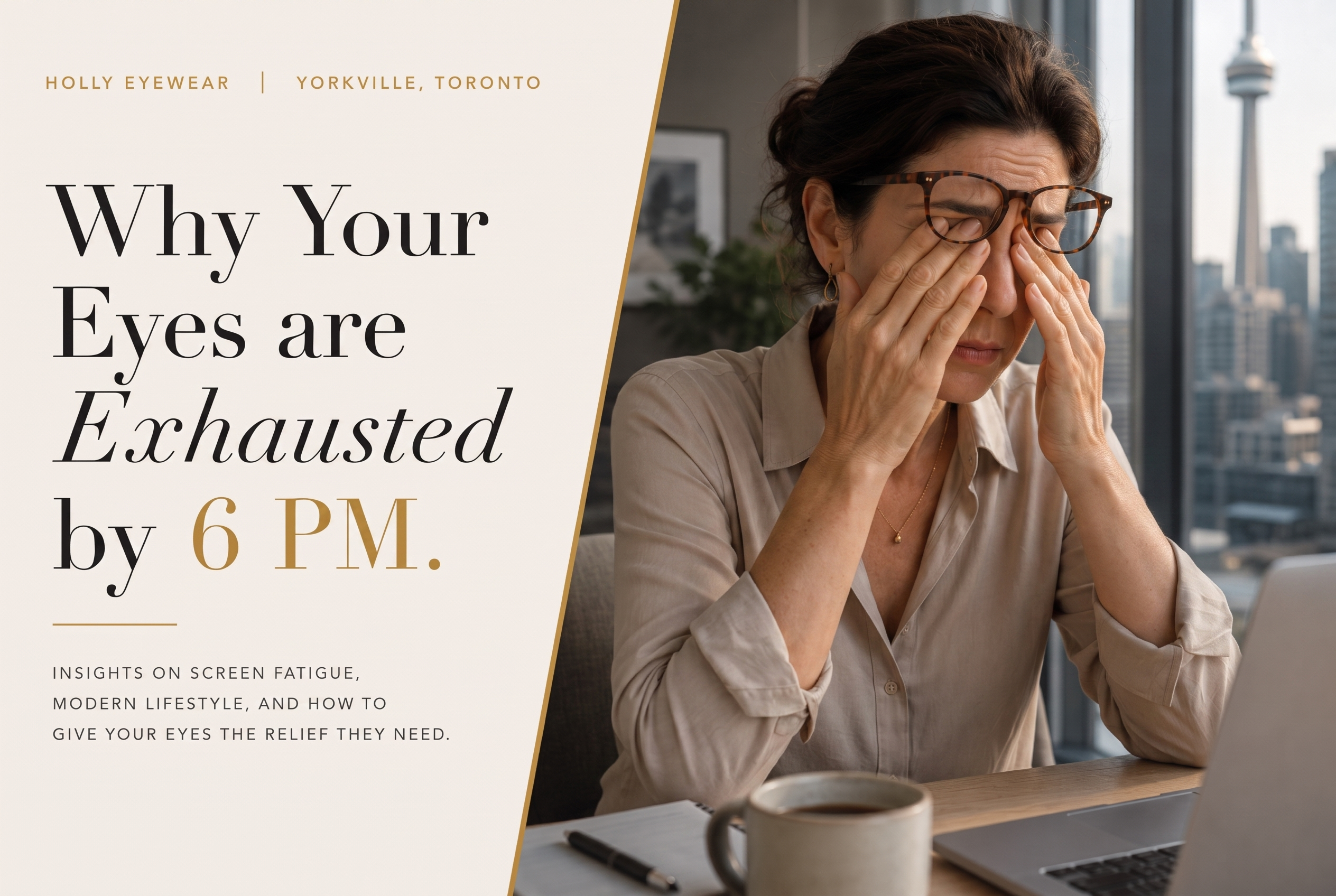 Digital Eye Strain: Why Your Eyes Are Exhausted by 6 PM