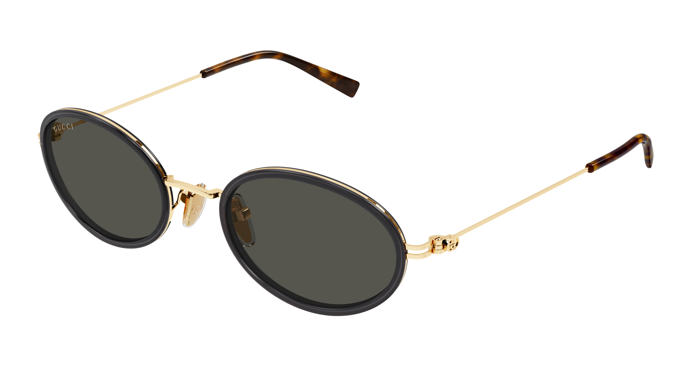 Gucci GG1980S-001 sunglasses angled view