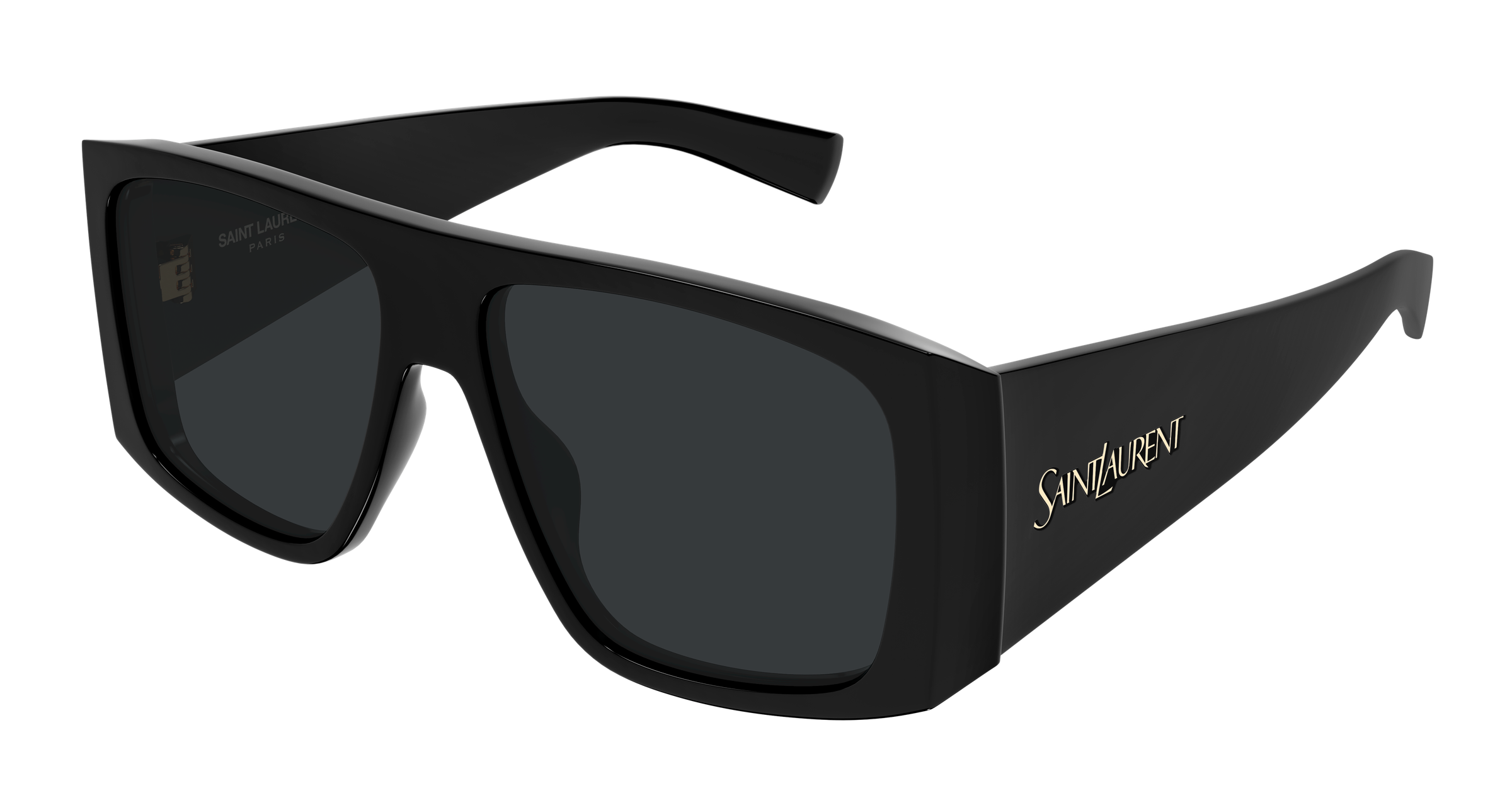Saint Laurent SL 832-001 sunglasses angled view