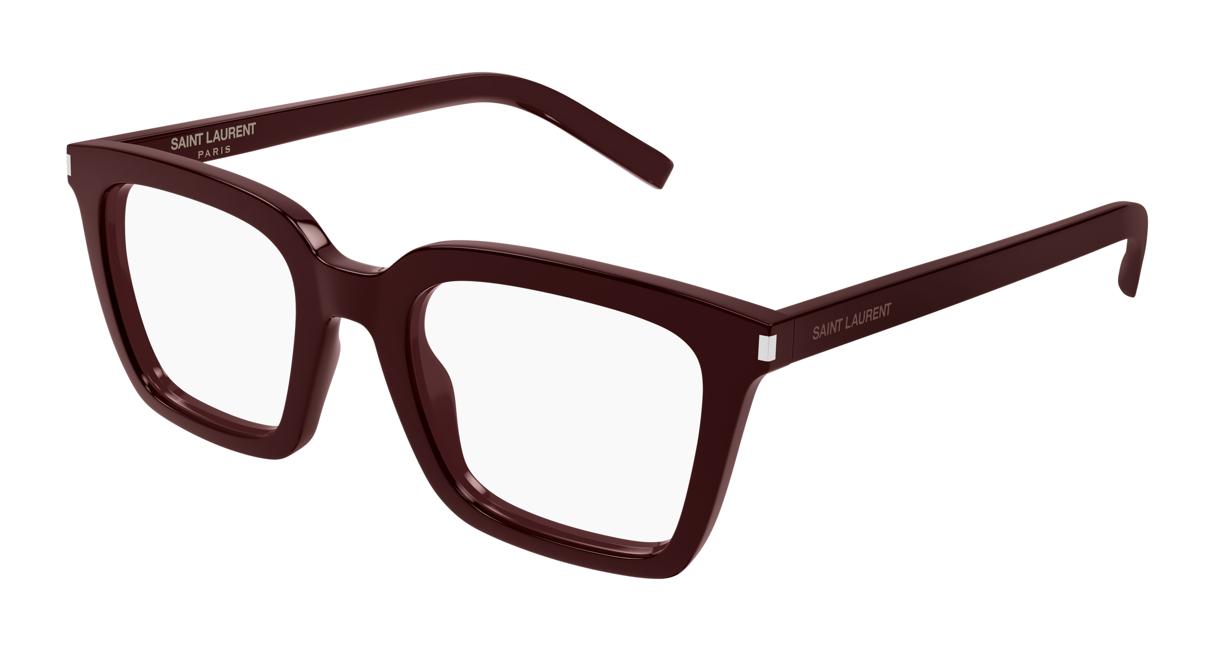 Saint Laurent SL 167-008 optical frame angled view
