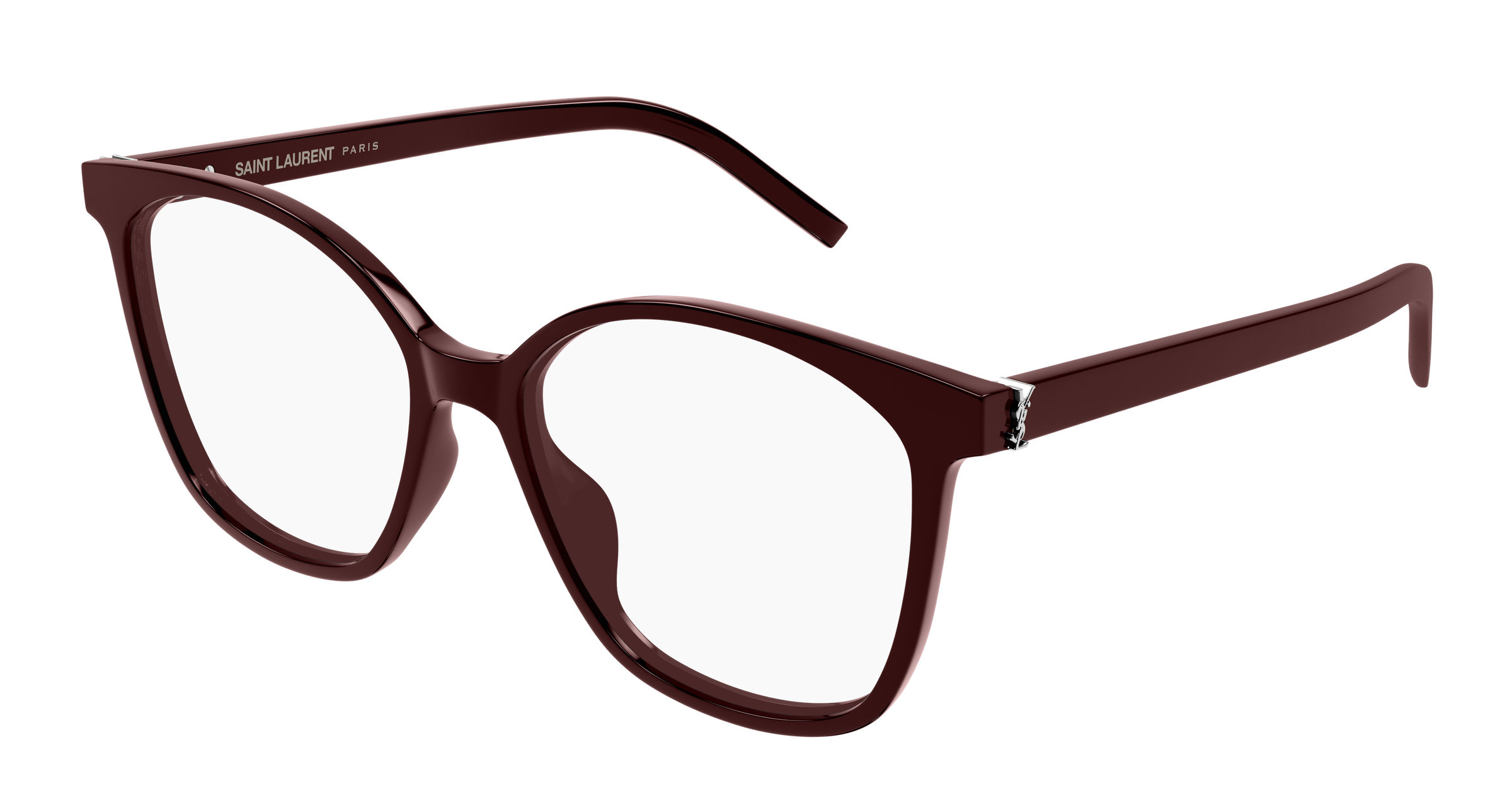 Saint Laurent SL M162-006 optical frame angled view
