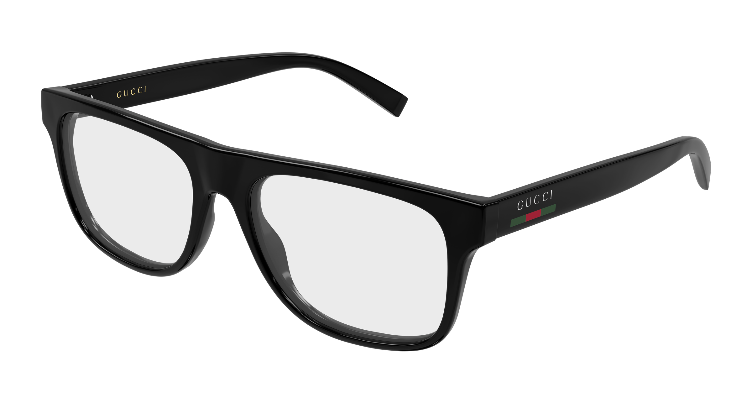 Gucci GG1117ON-001 optical frame angled view