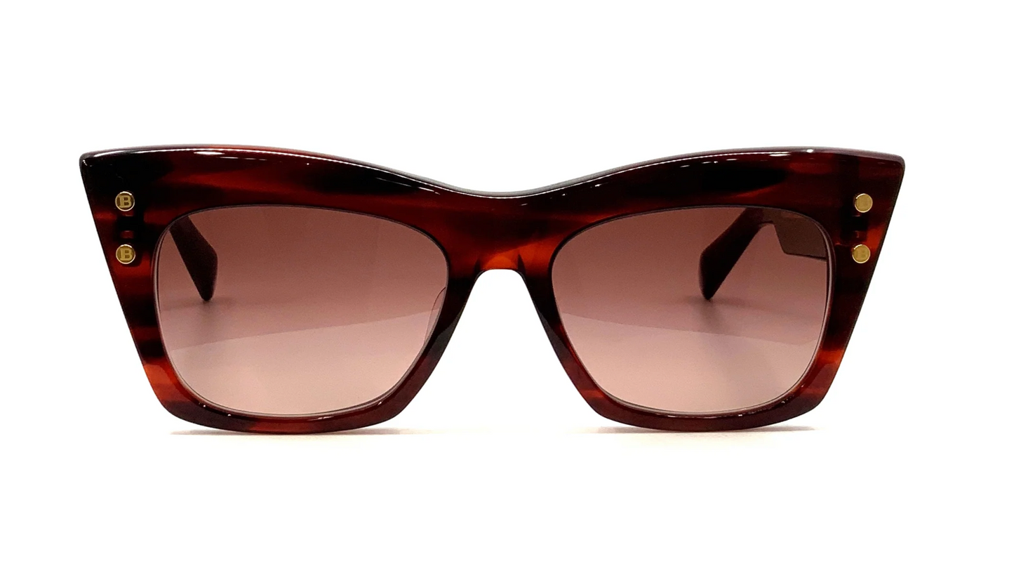 BALMAIN B-II RED-GOLD