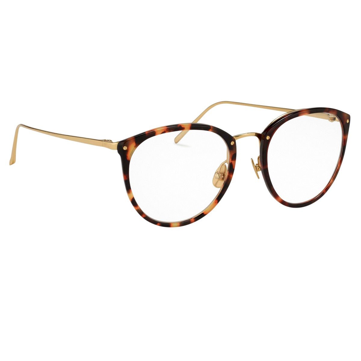 Linda Farrow Calthorpe optical frame angled view