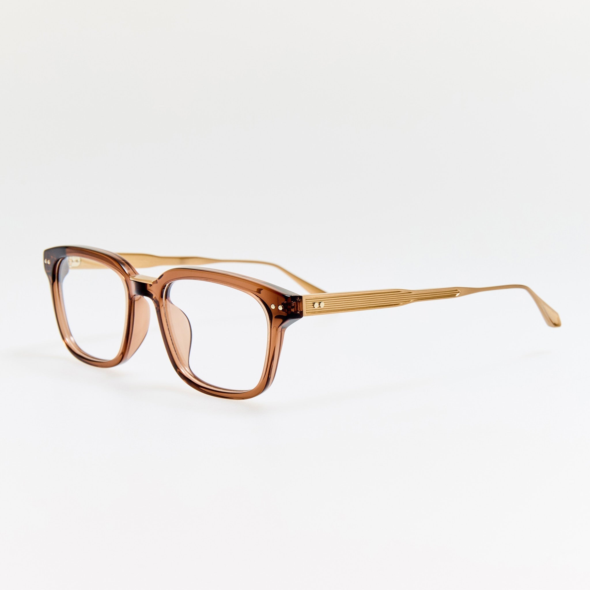 Linda Farrow Mauro optical frame angled view
