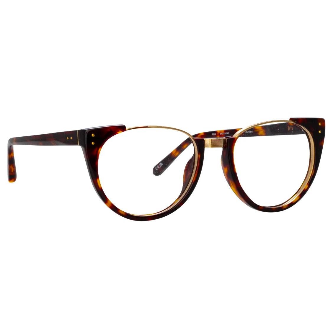Linda Farrow LFL136 IRIS 061 Dark T-Shell/ Light Gold