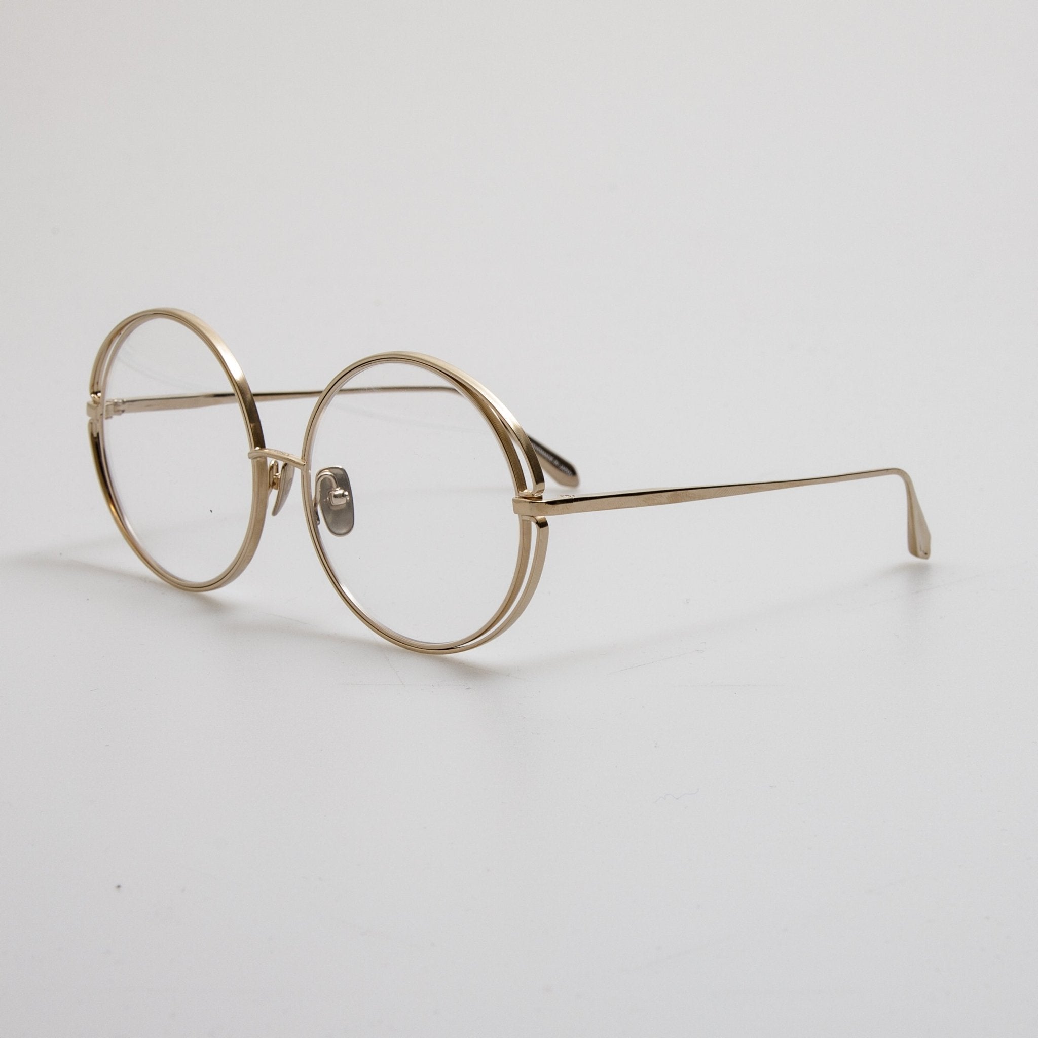 Linda Farrow Selene optical frame angled view