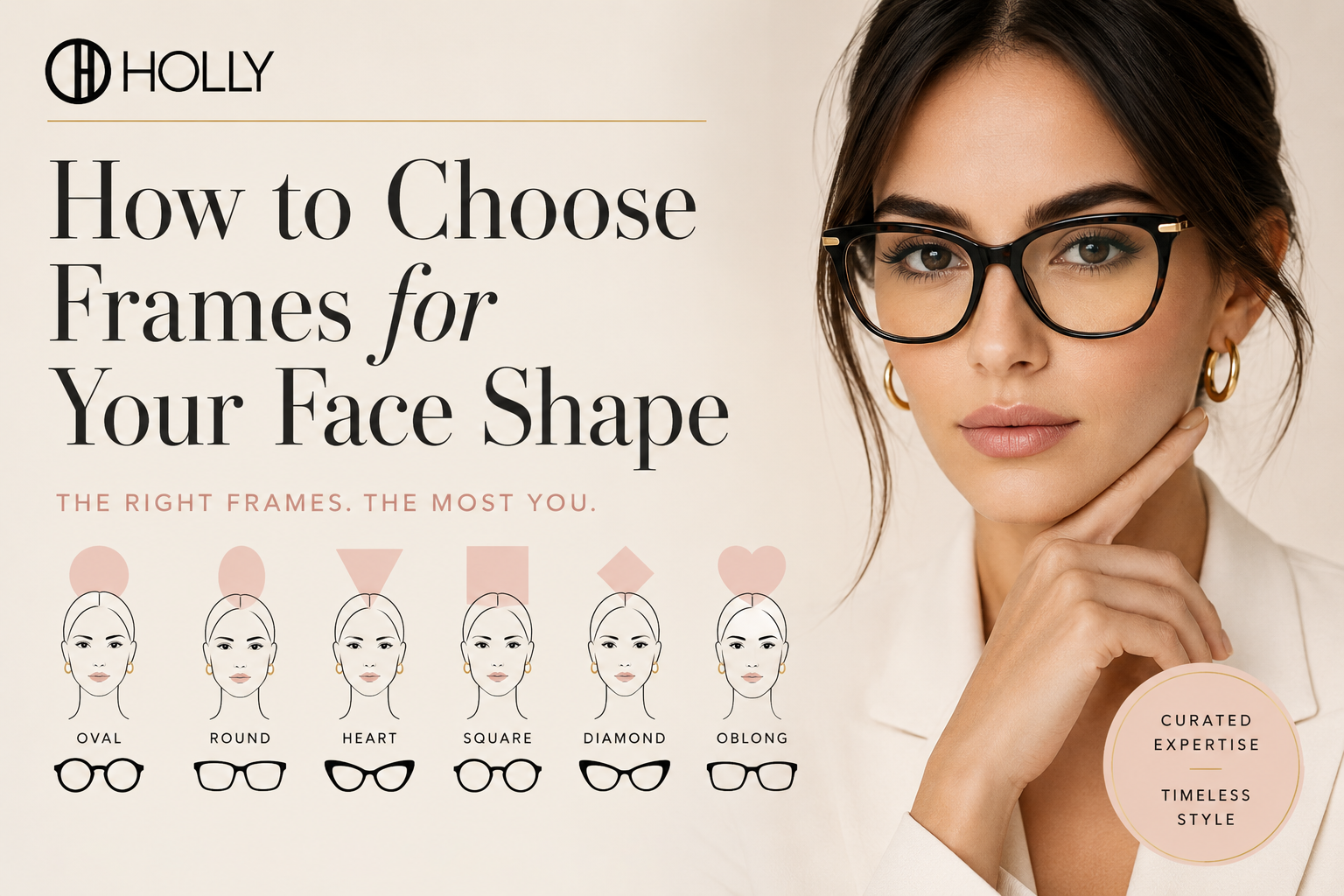 How to Choose Frames for Your Face Shape: A Practical Guide from Holly Eyewear