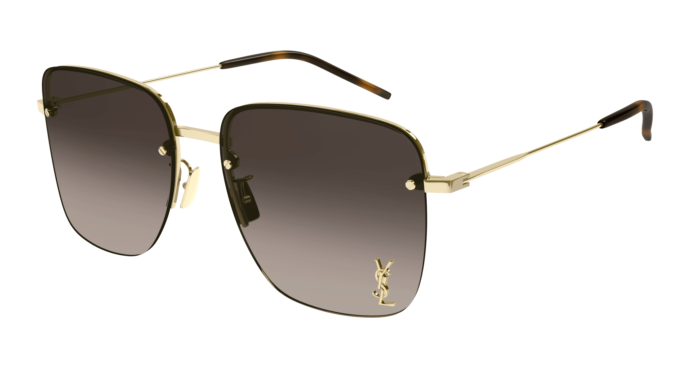 Saint Laurent SL 312 M-008 sunglasses angled view