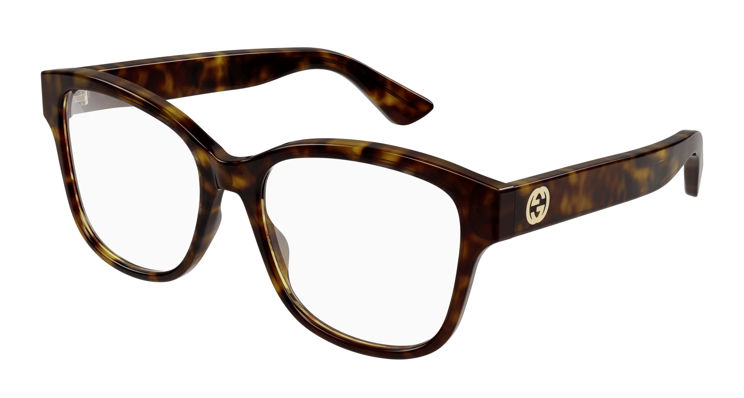 Gucci GG1340O-002 optical frame angled view
