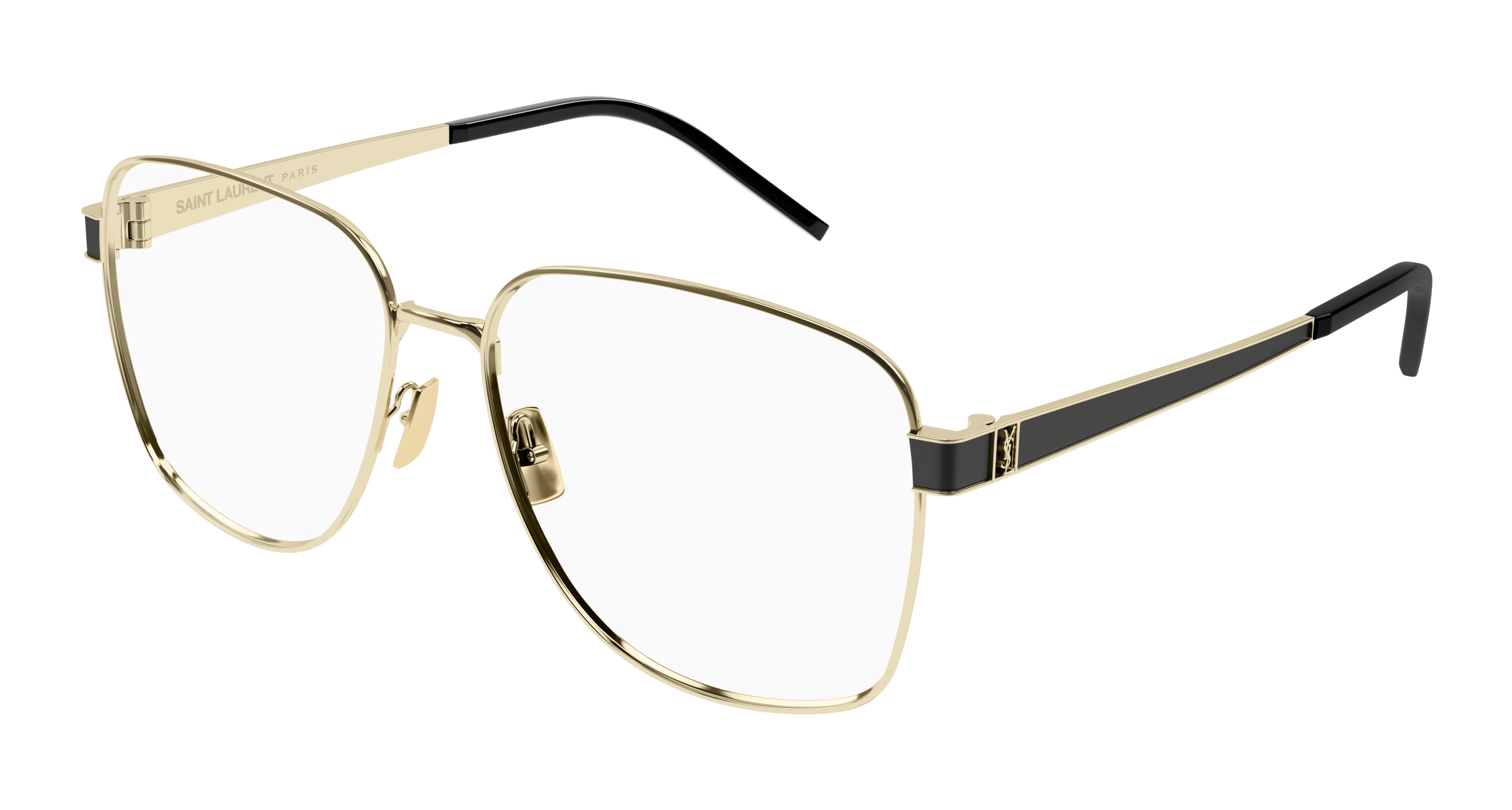 Saint Laurent SL M134-003 optical frame angled view