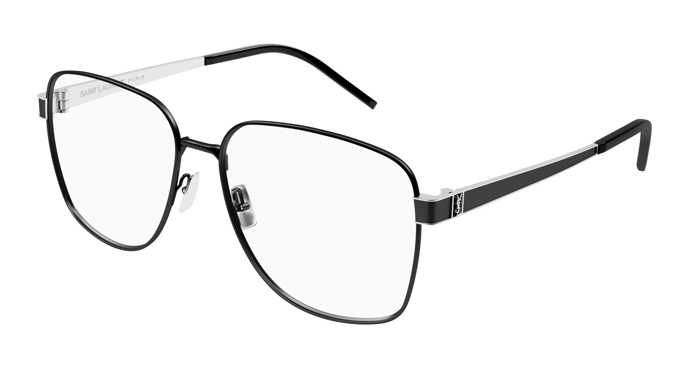 Saint Laurent SL M134-001 optical frame angled view