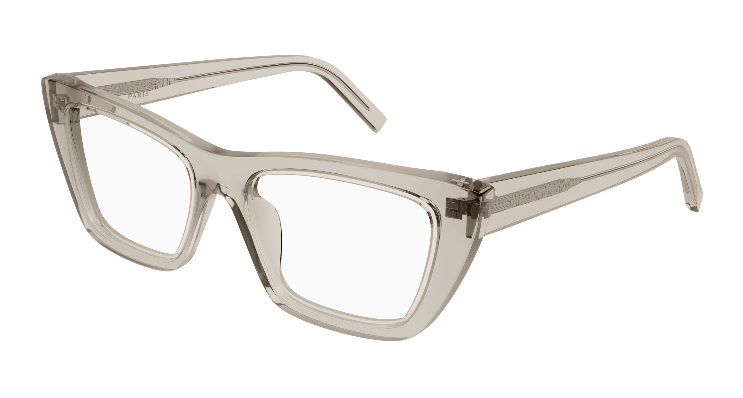 Saint Laurent SL 276 MICA OPT-005 optical frame angled view