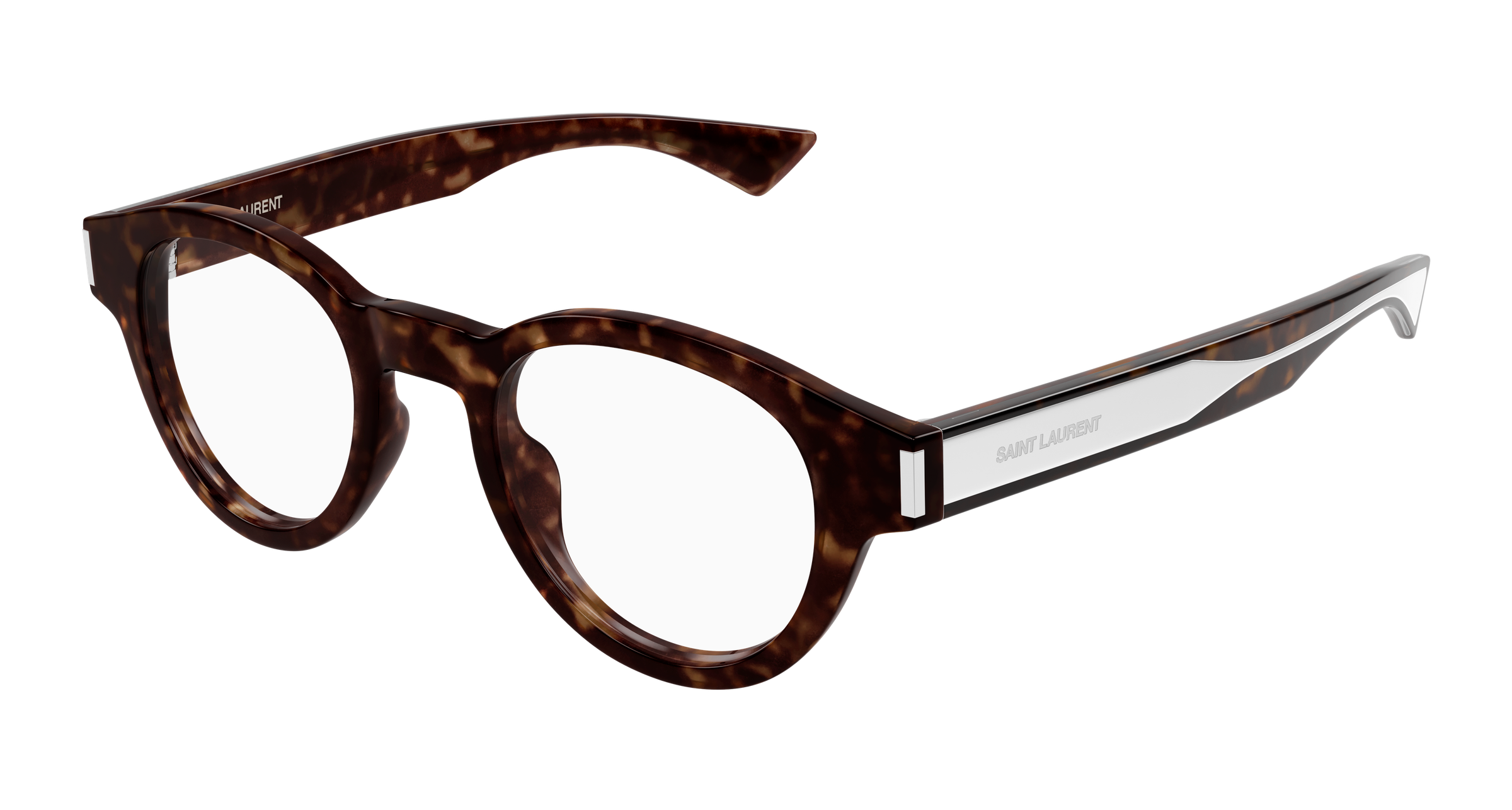 Saint Laurent SL 792-002 optical frame angled view