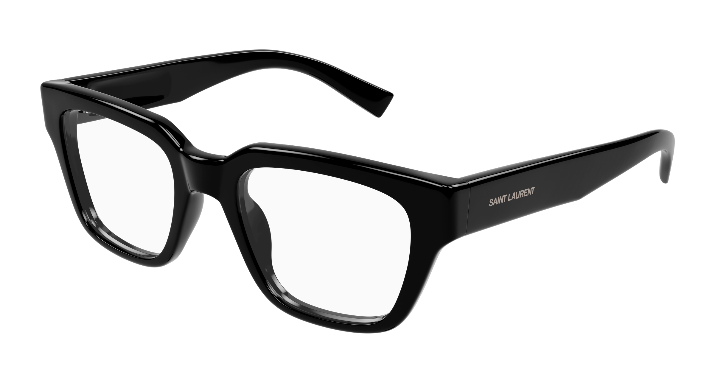 Saint Laurent SL 804-001 optical frame angled view