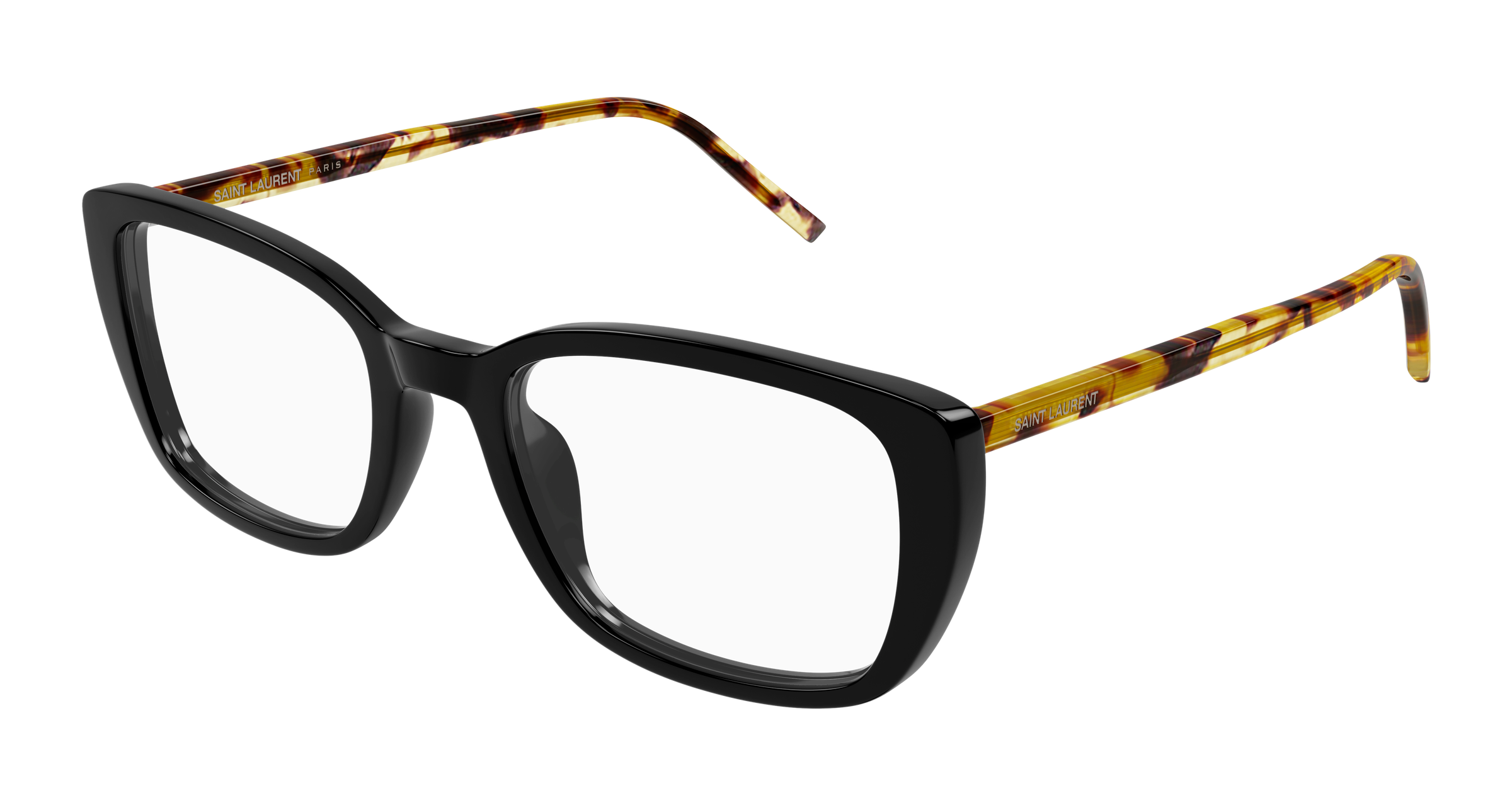 Saint Laurent SL 776-012 optical frame angled view