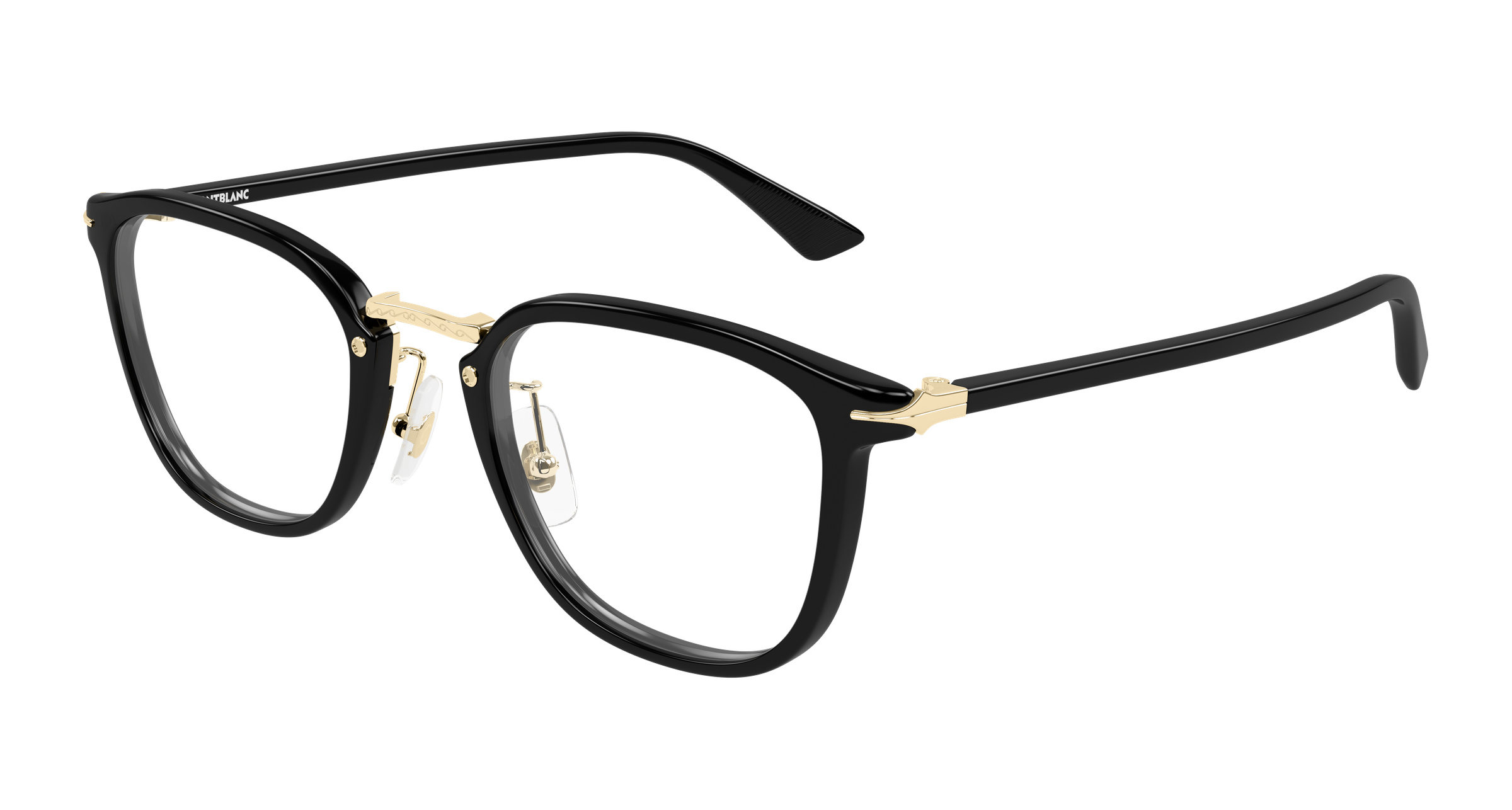 Montblanc MB0440OA-001 optical frame angled view