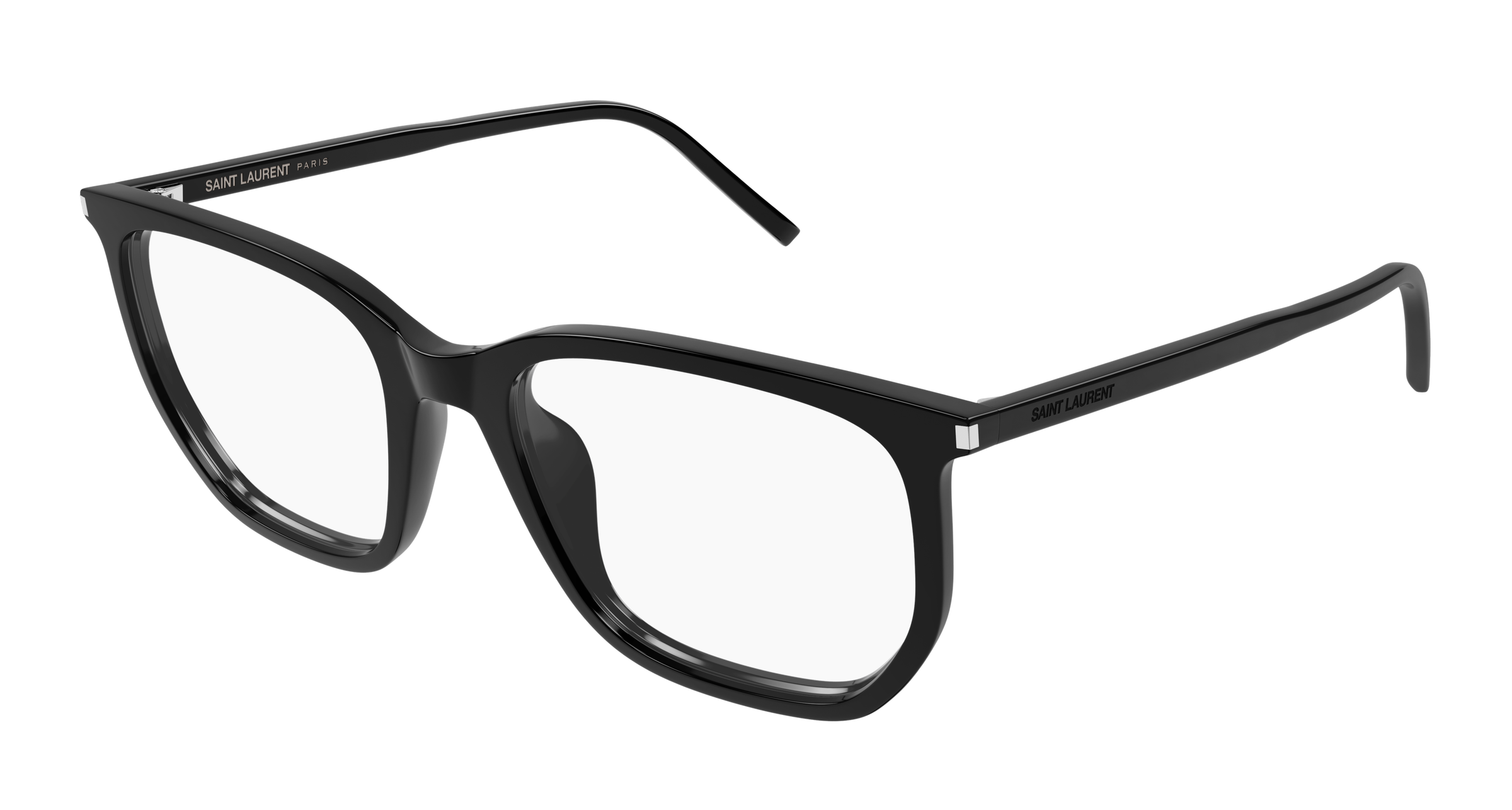 Saint Laurent SL 802-001 optical frame angled view