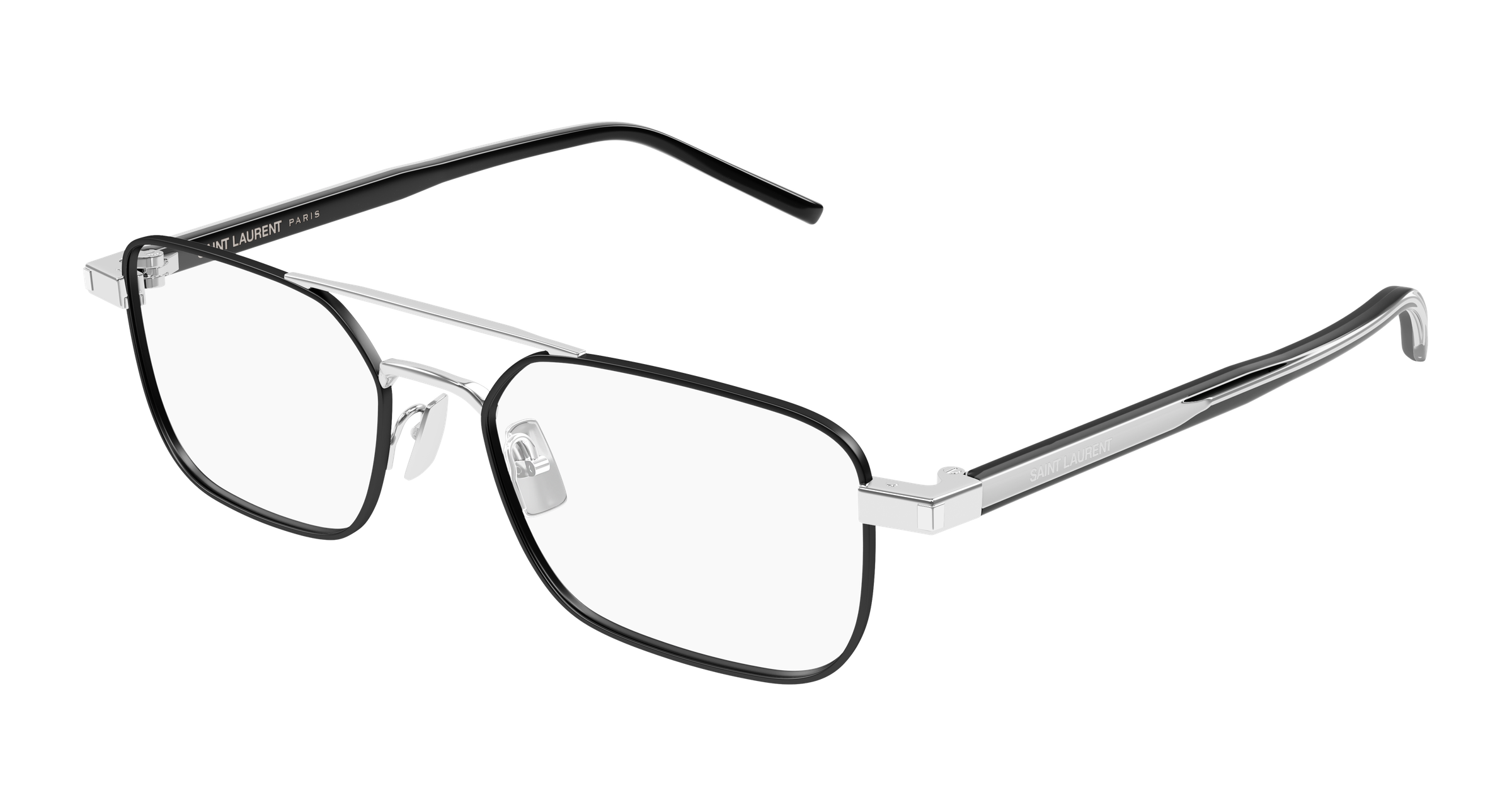 Saint Laurent SL 780-003 optical frame angled view