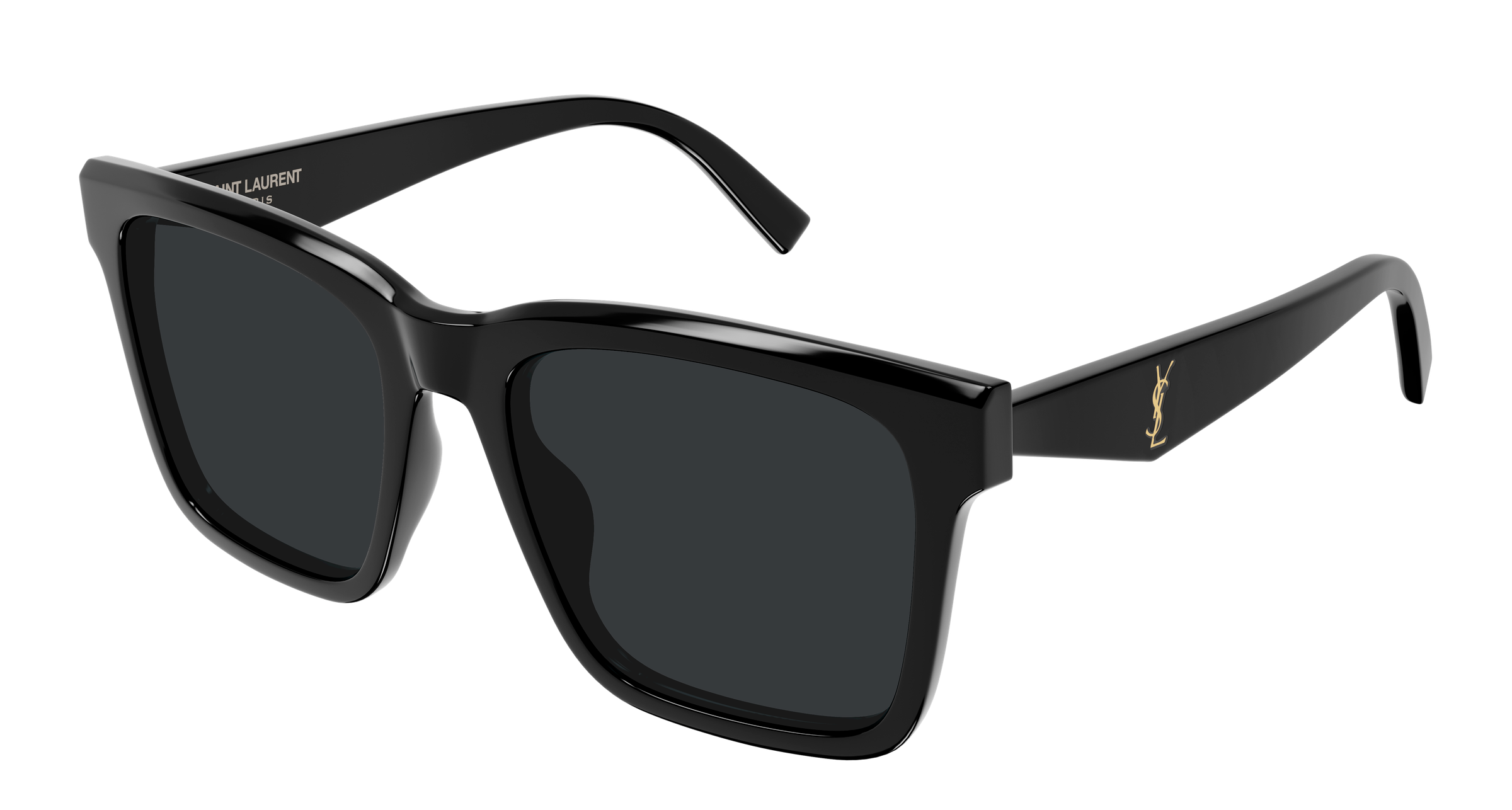 Saint Laurent SL M170-001 sunglasses angled view