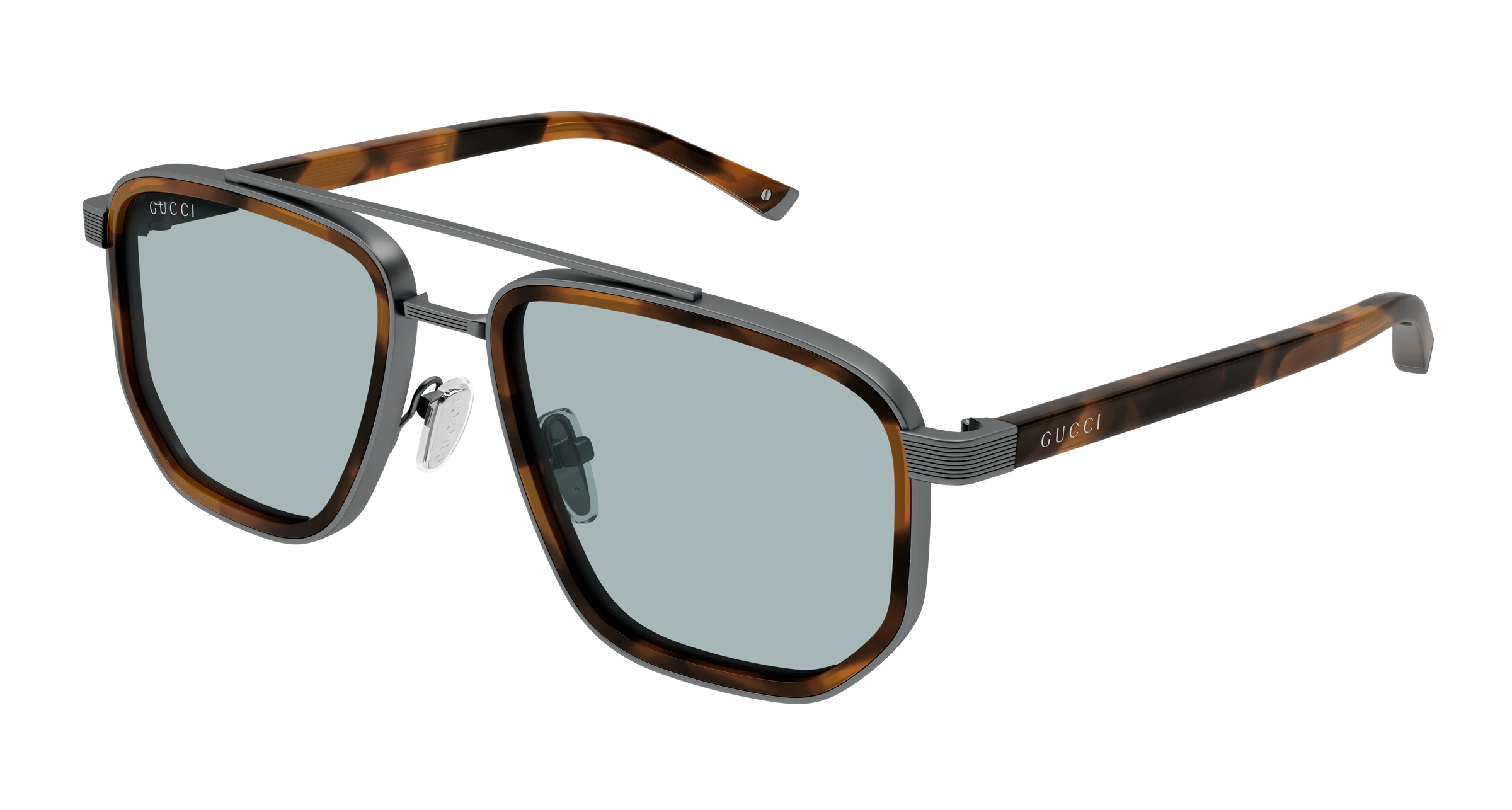 Gucci GG2073S-002 sunglasses angled view