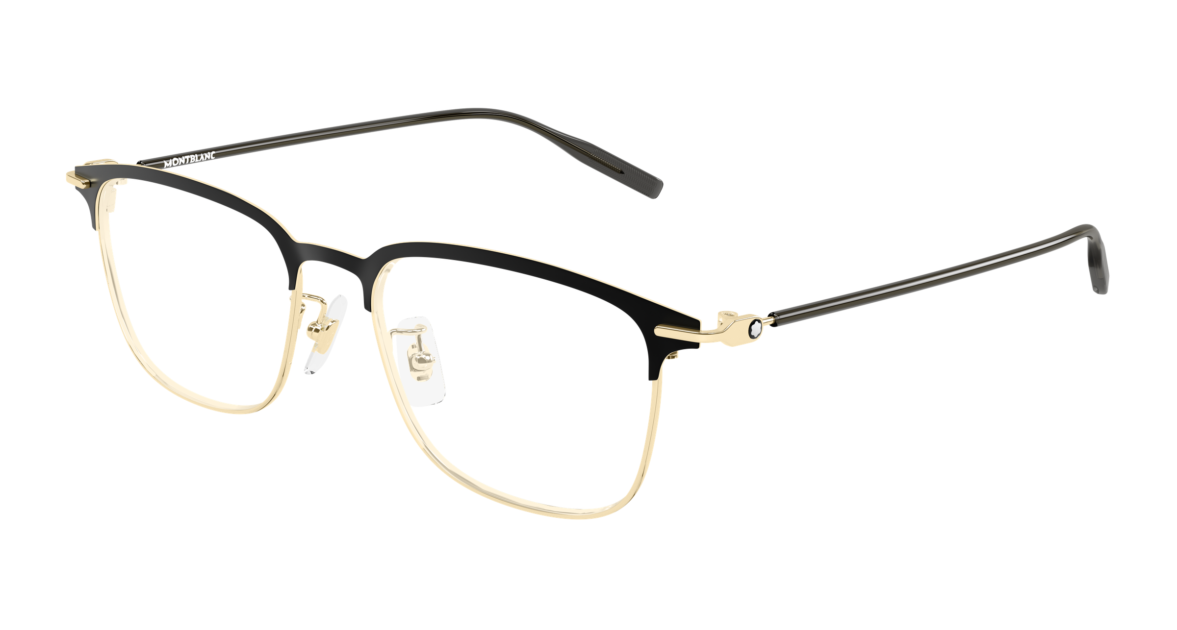 Montblanc MB0490OA-002 optical frame angled view