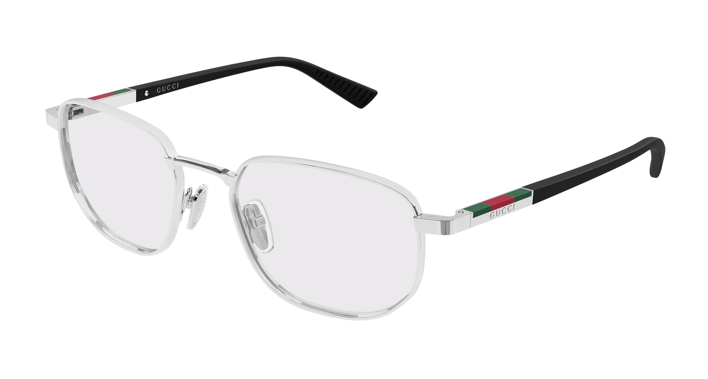 Gucci GG2093O-001 optical frame angled view