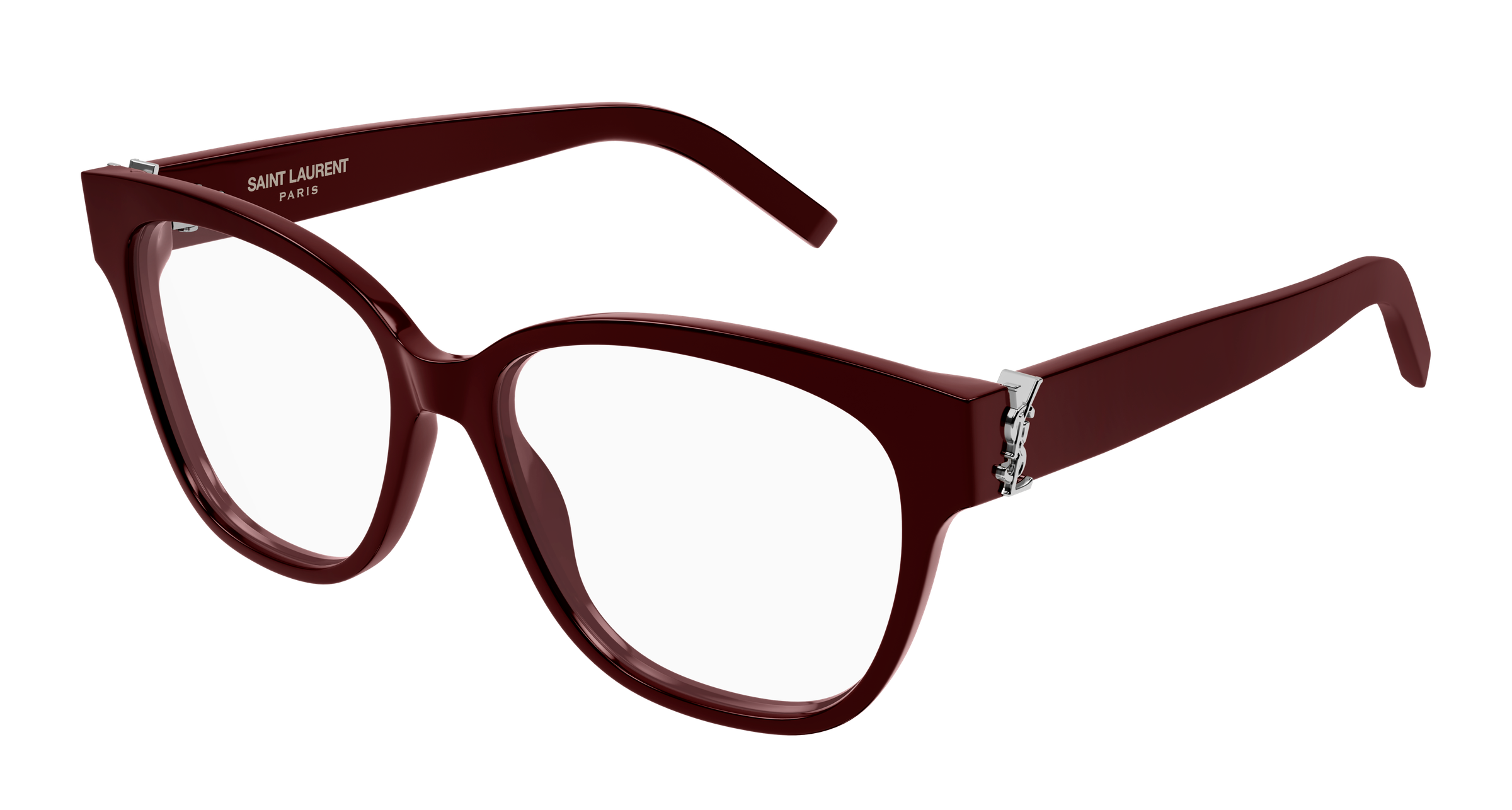 Saint Laurent SL M33-010 optical frame angled view