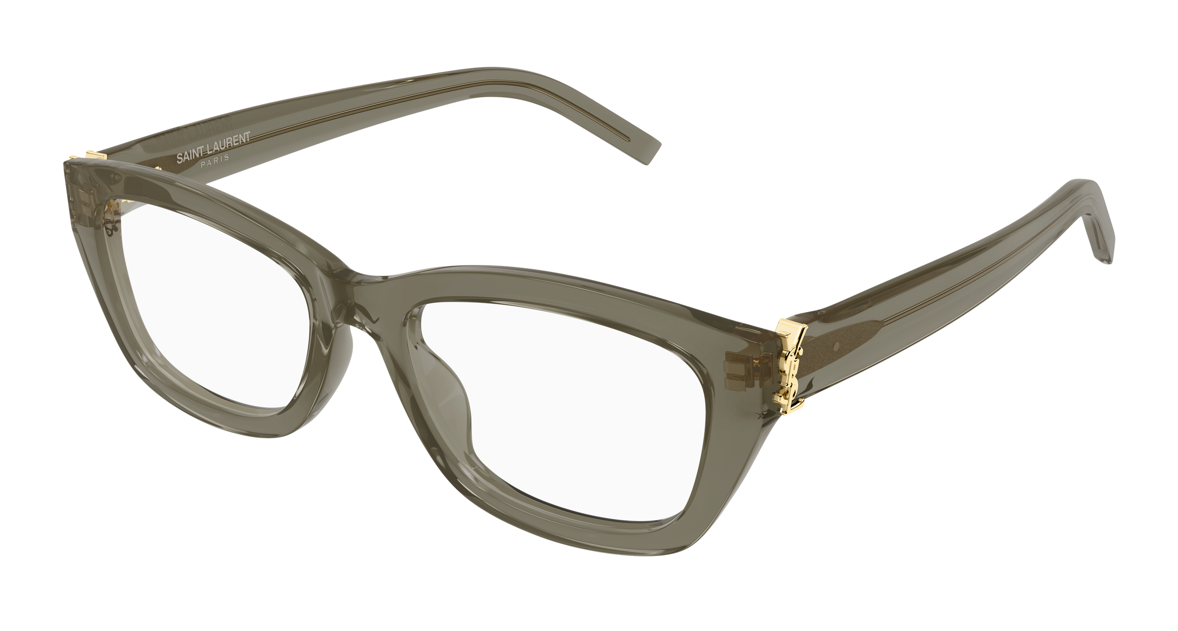 Saint Laurent SL M153 OPT-005 optical frame angled view