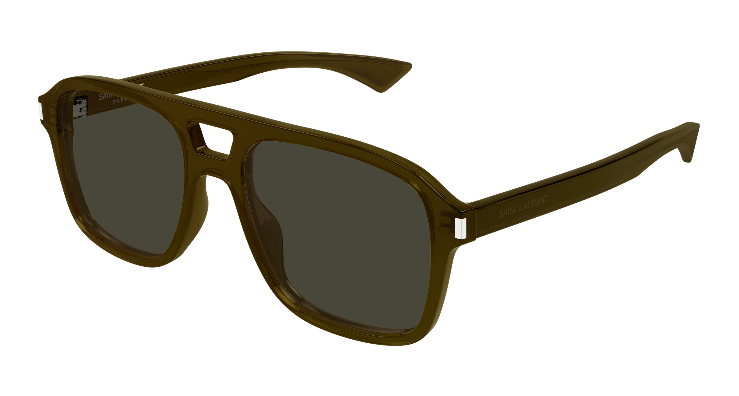 Saint Laurent SL 881-004 sunglasses angled view