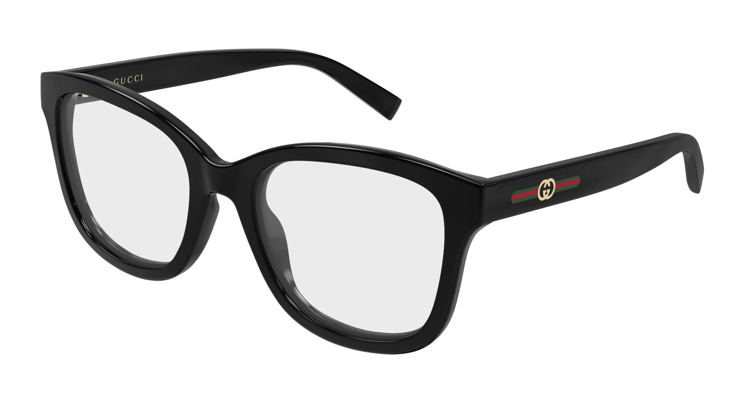 Gucci GG2104O-001 optical frame angled view