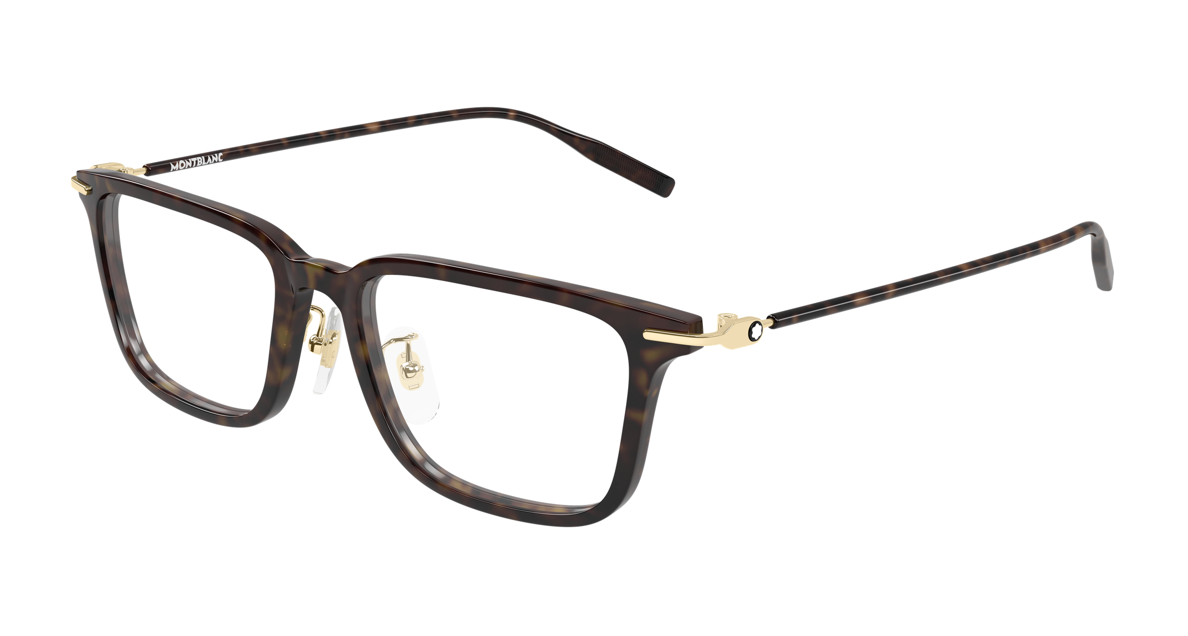 Montblanc MB0489OA-002 optical frame angled view