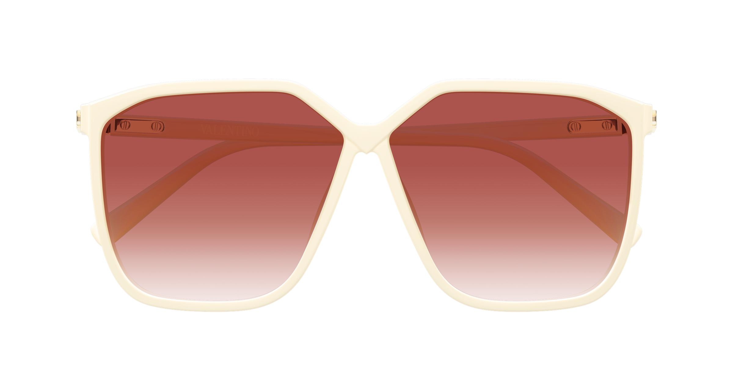Valentino VG0025S-004 ivory sunglasses, front view