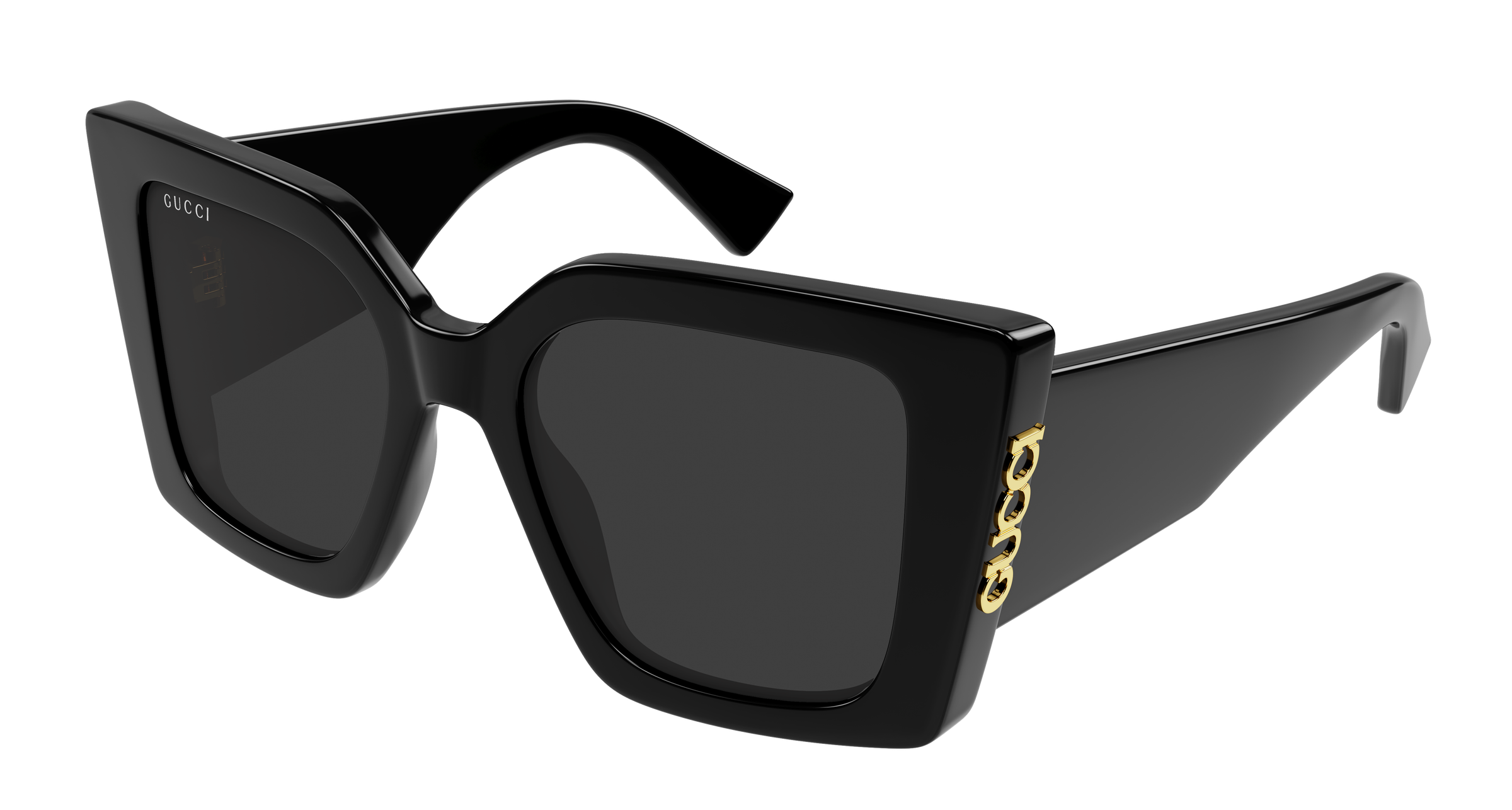 Gucci GG2039S-001 sunglasses angled view