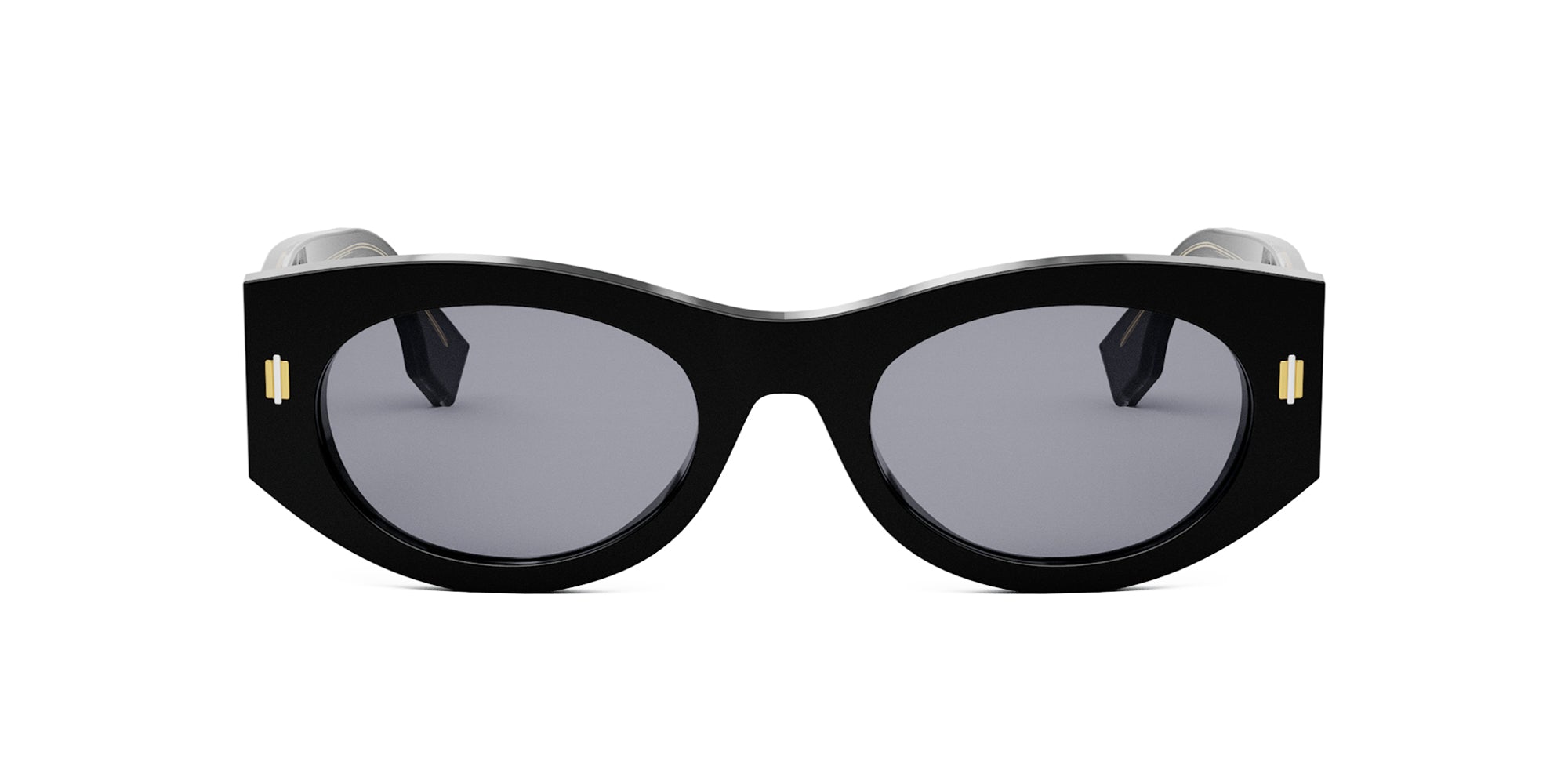 Fendi Roma FE40125I 01V sunglasses, front view