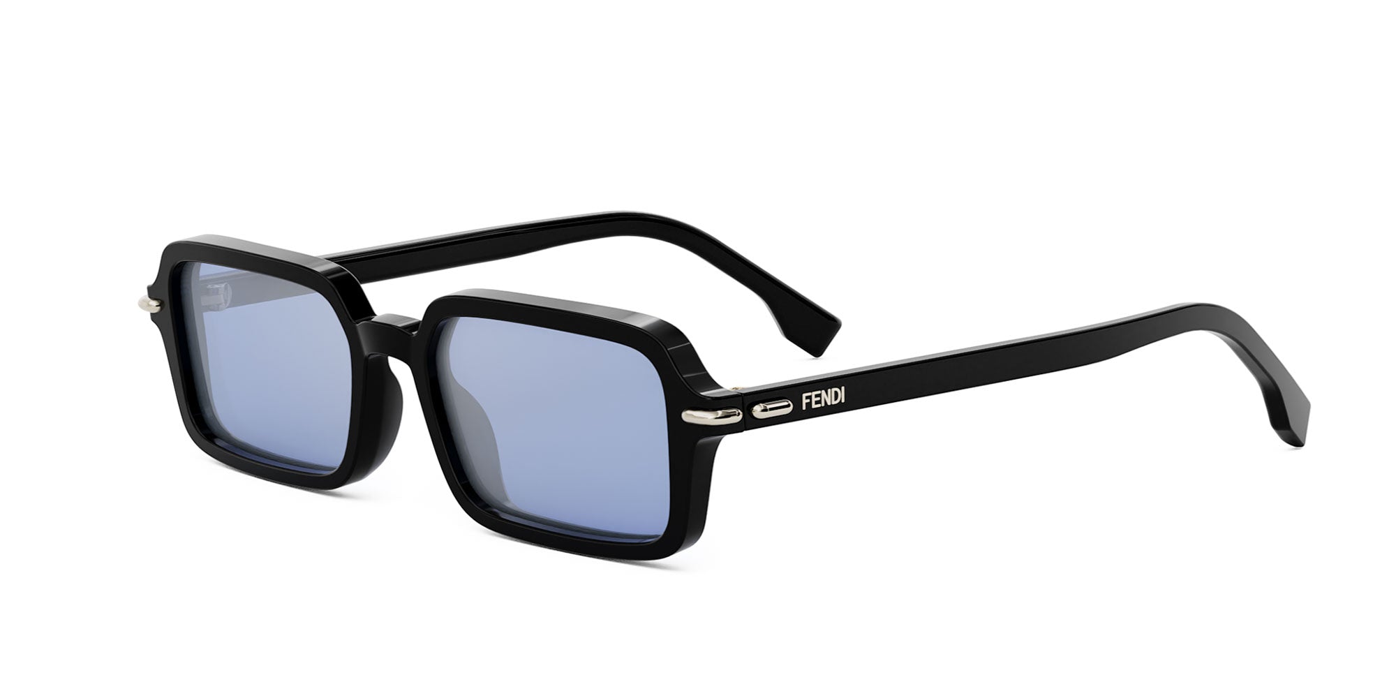Fendi Interlace FE40174I 01X sunglasses, angle view