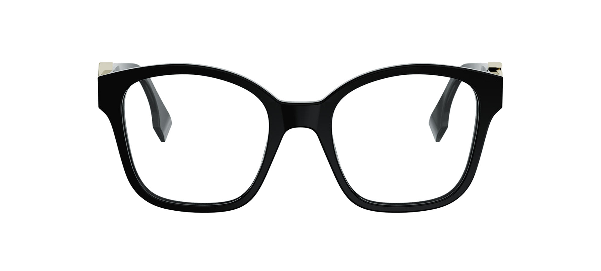Fendi FE50135I 001 optical frame, front view