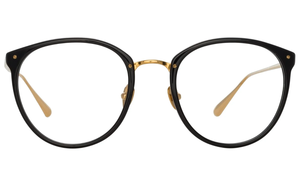 Linda Farrow LFL251 CALTHORPE 085 Black/Yellow Gold