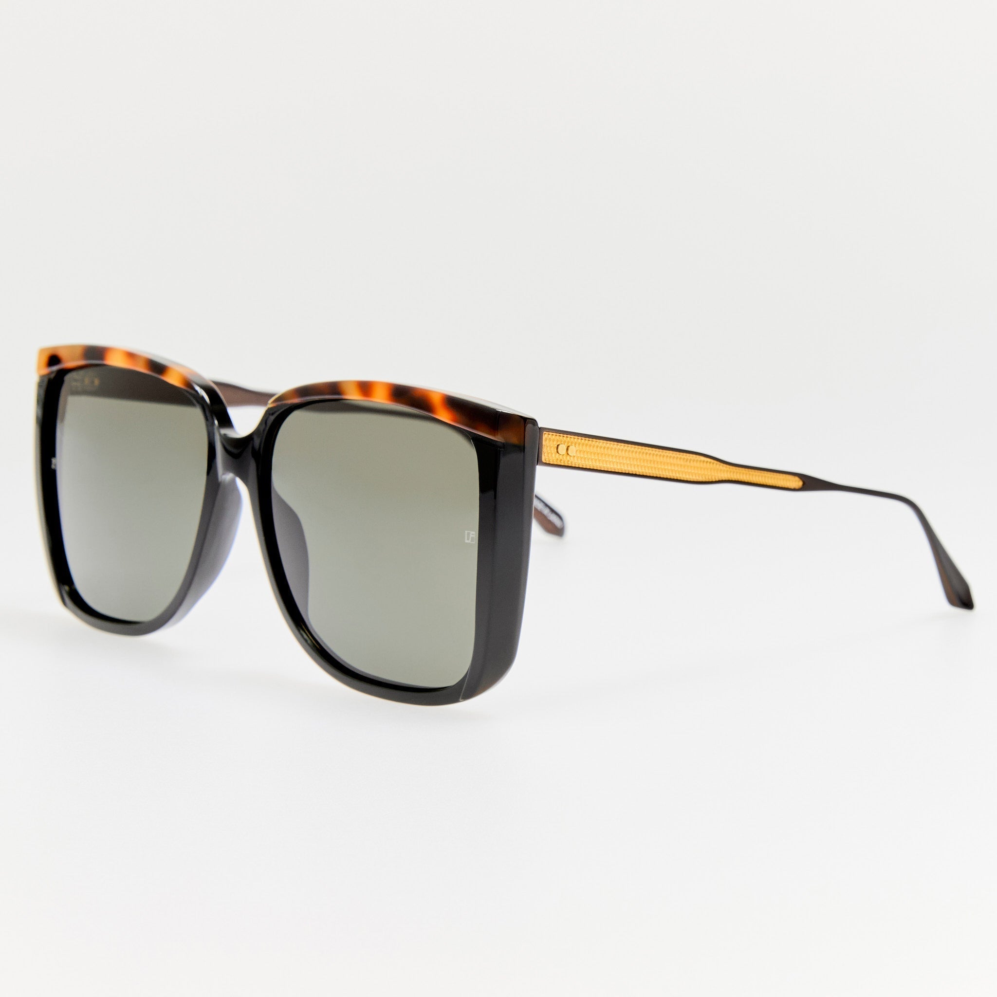 Linda Farrow Helena sunglasses angled view